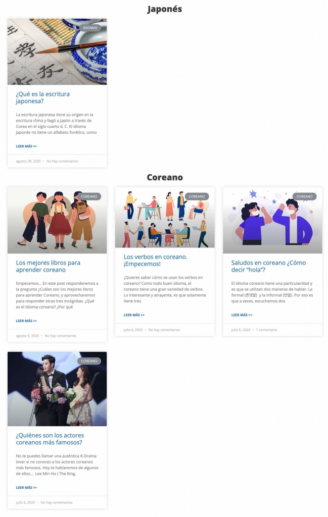 blog hanyu chinese school contenidos japonés coreano